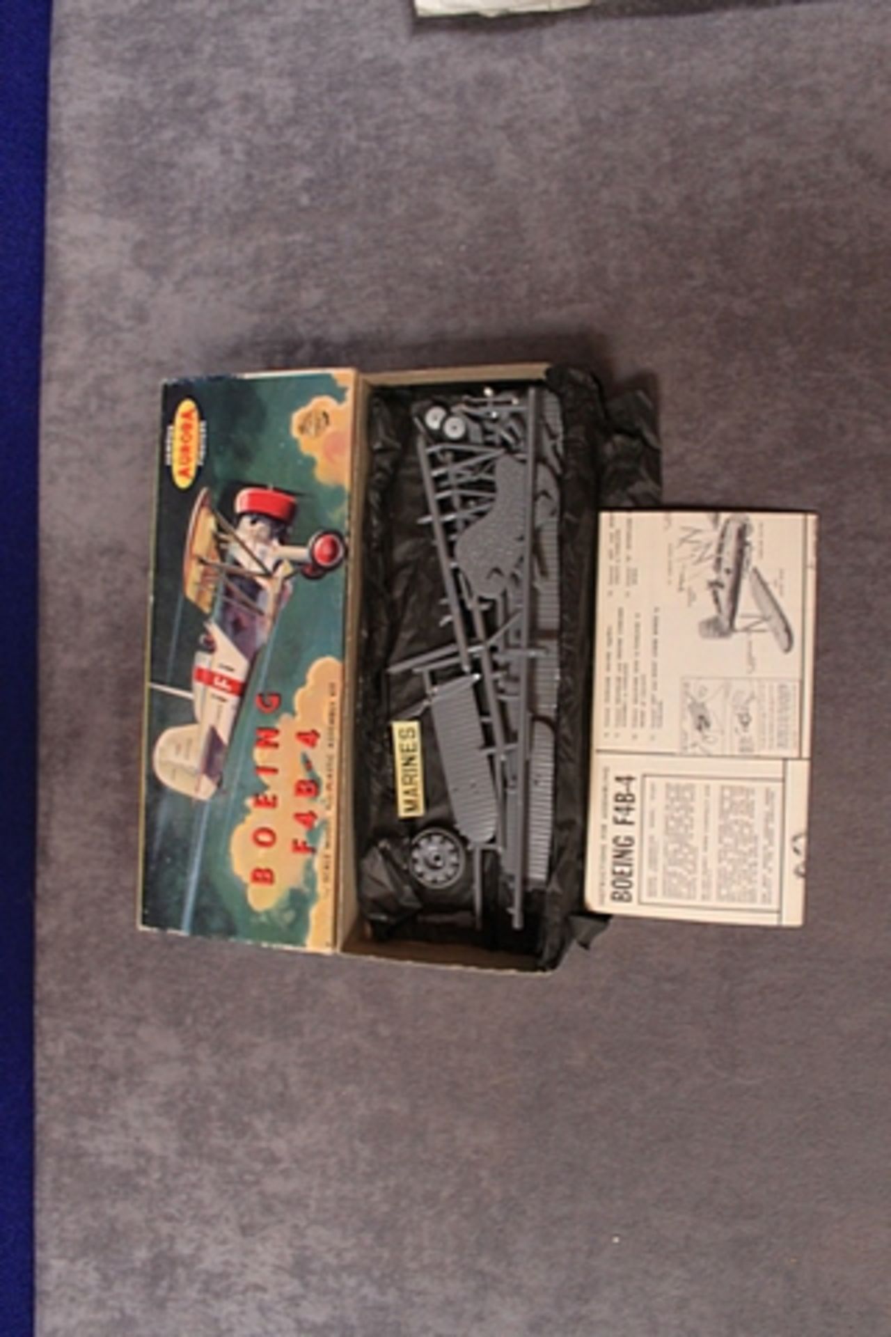 Aurora Hobby Kits Famous Fighters Series Kit Number Boeing F4B-4 With Instructions In Box - Image 2 of 2