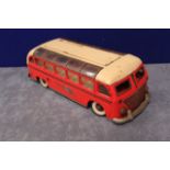 Guntherman Sightseeing Windup Tin Bus made in US Zone, Germany