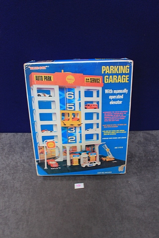 Blue Box (Hong Kong) Plastic Toys Series # 7400 Parking Garage In Box - Image 2 of 2