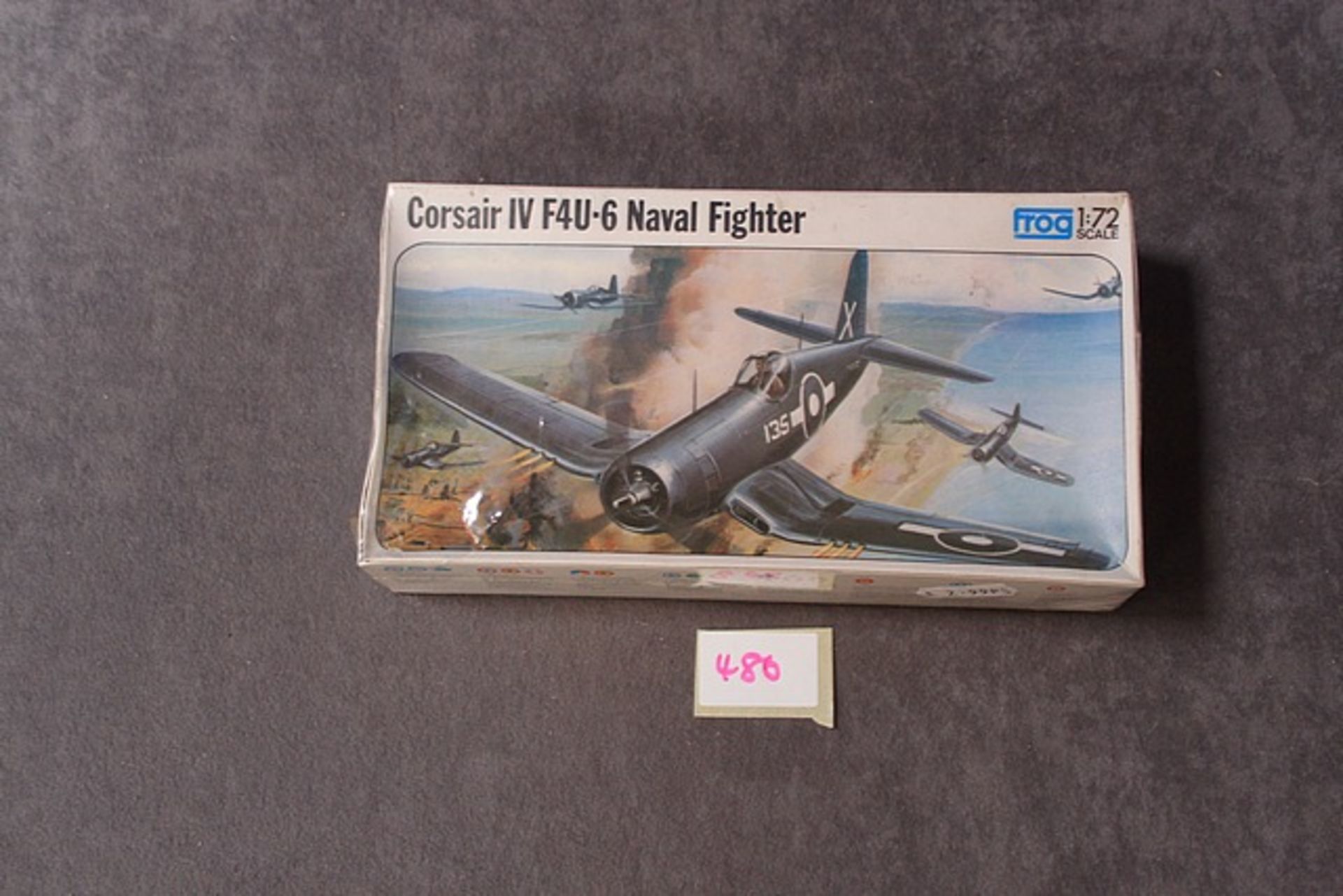 Frog Authentic Scale 1/72 Models Cat NoF243 Corsair IV F4U-6 Naval Fighter still sealed in box