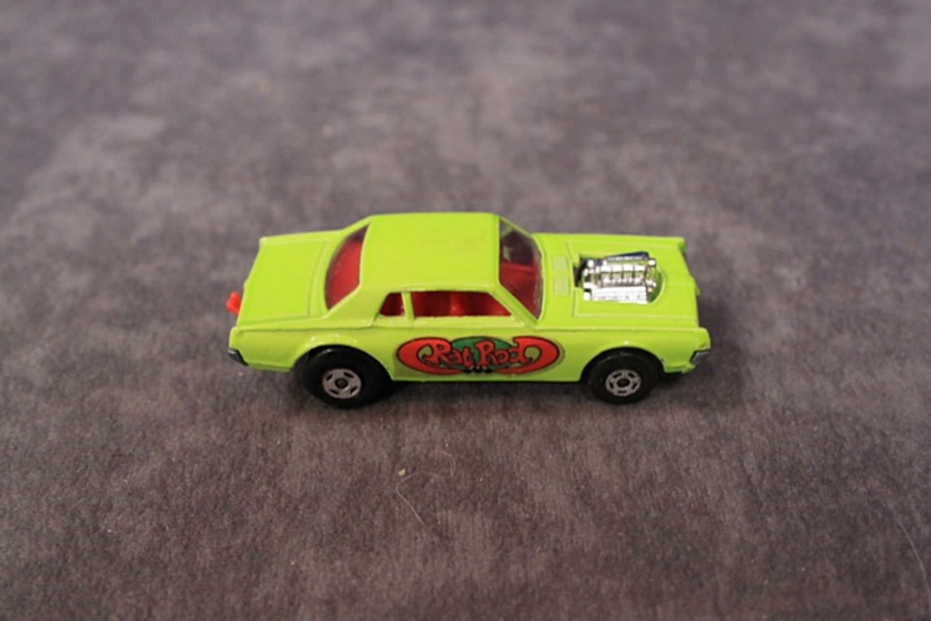 Mint Matchbox Superfast Diecast # 62 Rat Rod Dragster In Firm Box - Image 2 of 3