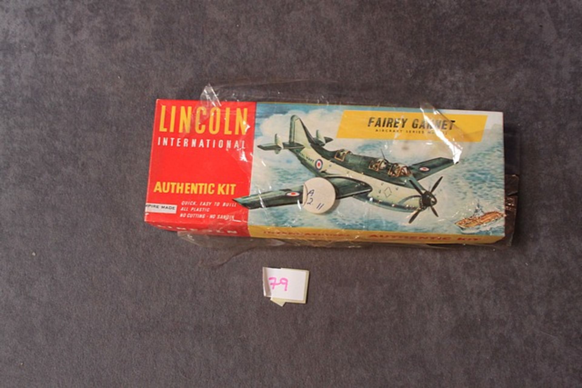 Lincoln International Authentic Kit No: 112 Fairey Gannet Boxed