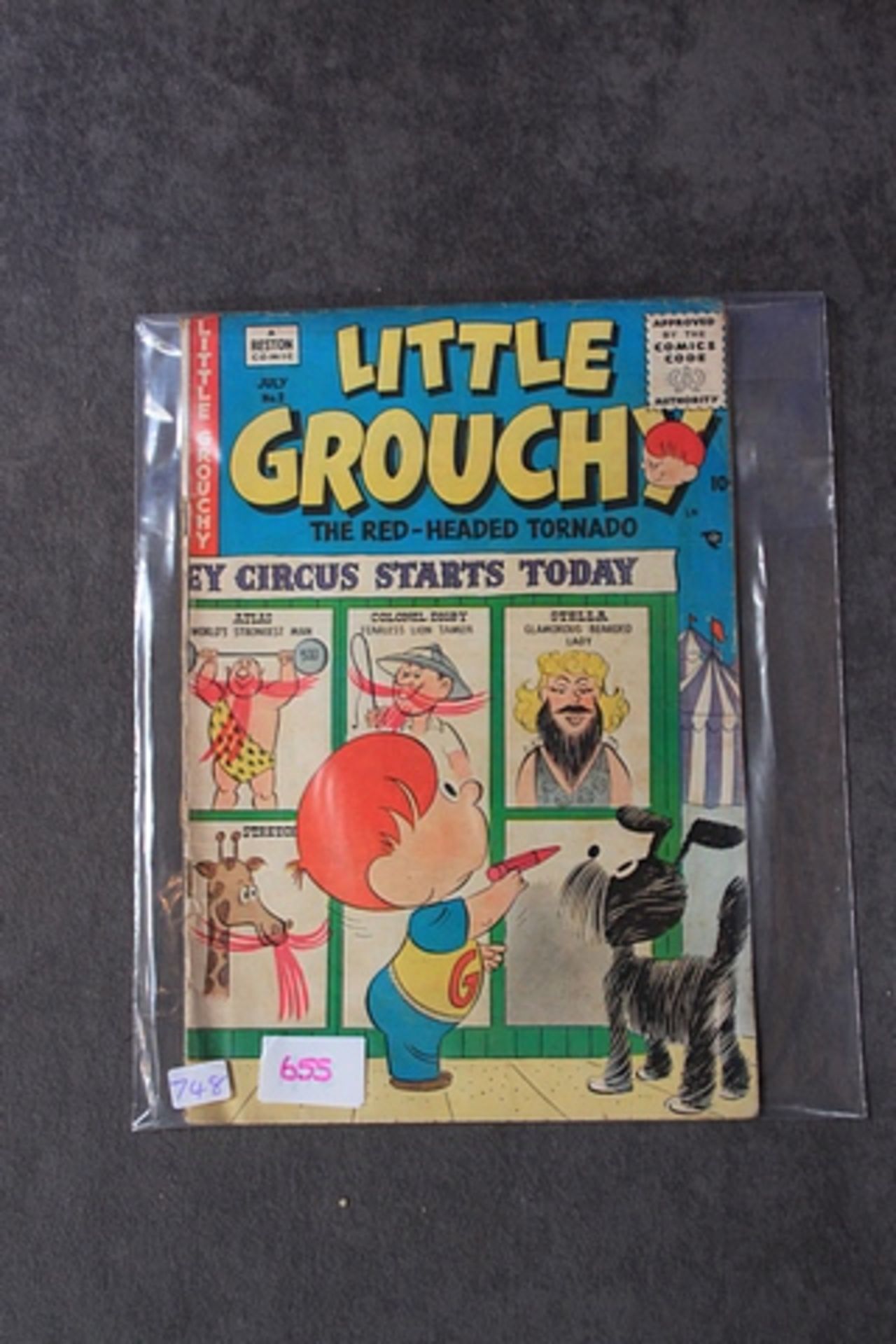 Little Grouchy #2 (June-July 1955) Reston Publications, 1955 Series