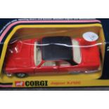 Corgi Toys diecast #286 Jaguar XJ12C in Red in box