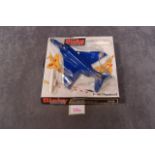 Mint Dinky Toys Diecast # 725 F-4K Phantom II In Original Bubble Packaging