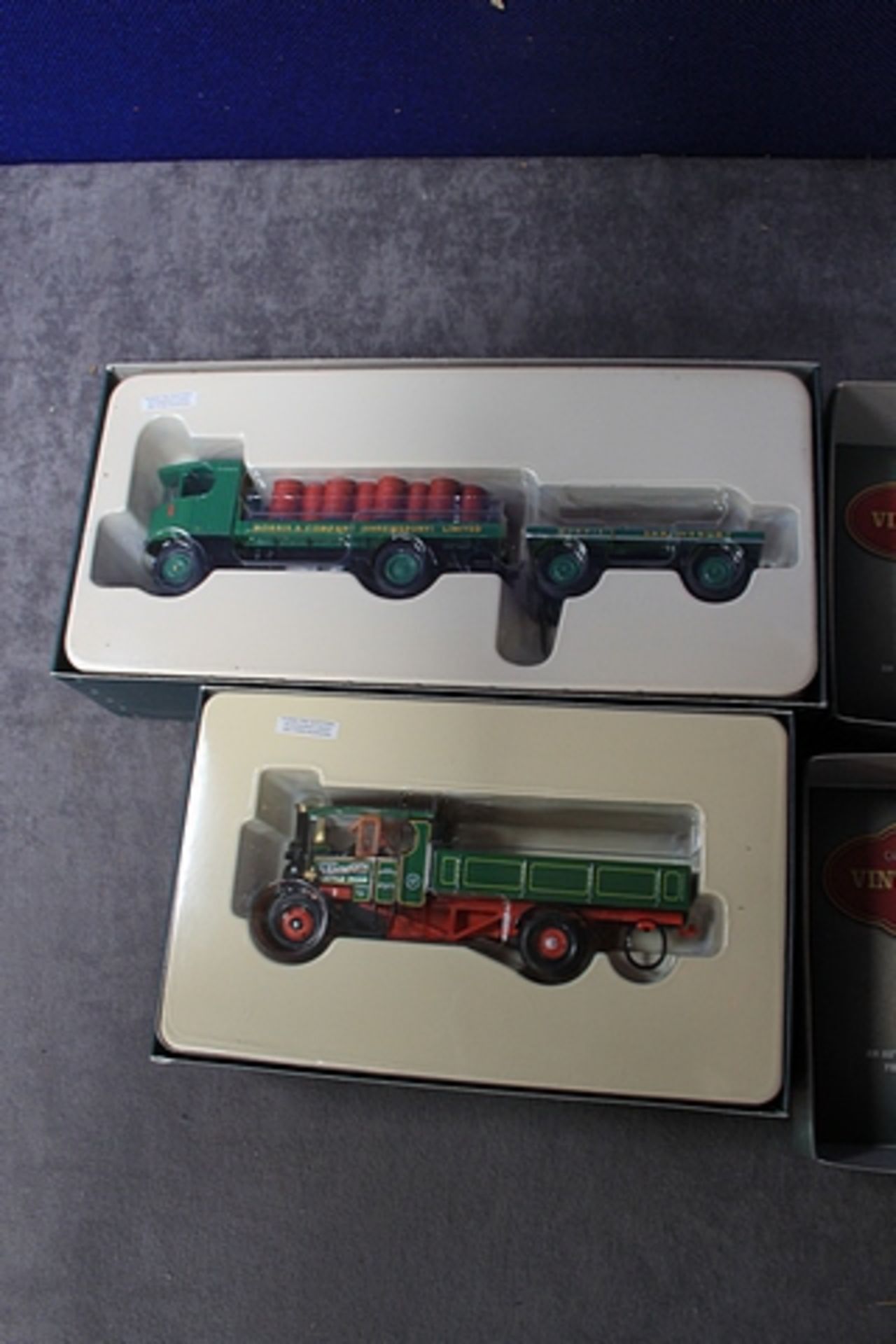 2x Corgi Vintage Glory diecast in boxes comprising of; 80008 Sentinel Platform Wagon, Trailer &