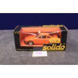 Solido Diecast Models # 63 Porsche 911 Turbo In Box