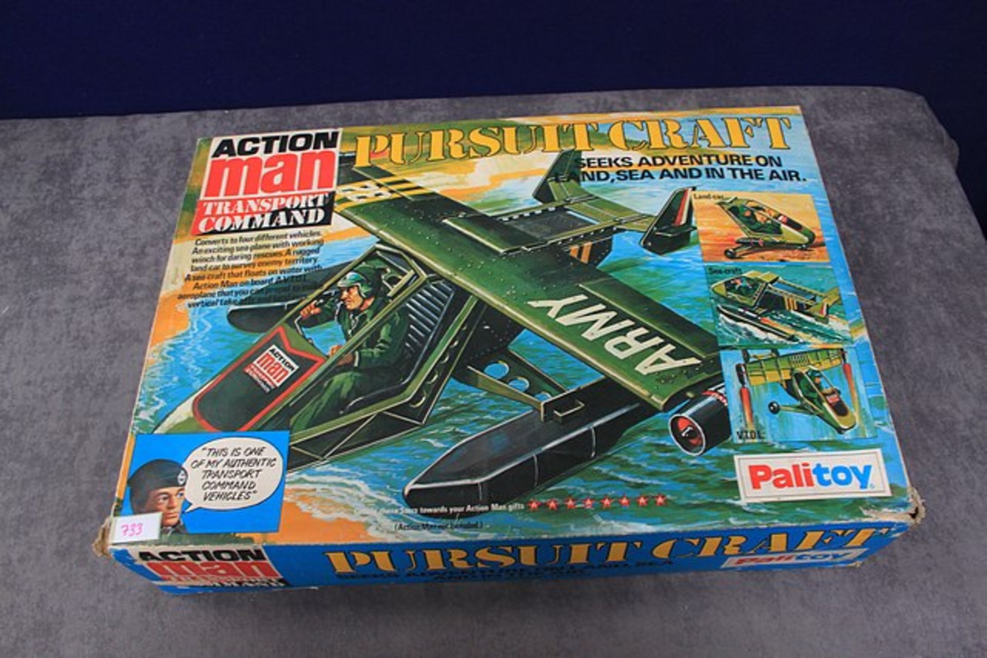 Palitoy Action Man Pursuit Craft #34738 In Box - Image 2 of 2