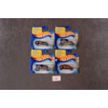 4x Hotwheels Tat Rods Comprising Of Ford 1932, Deuce Roadster, SOOO Fast, Ford 1932