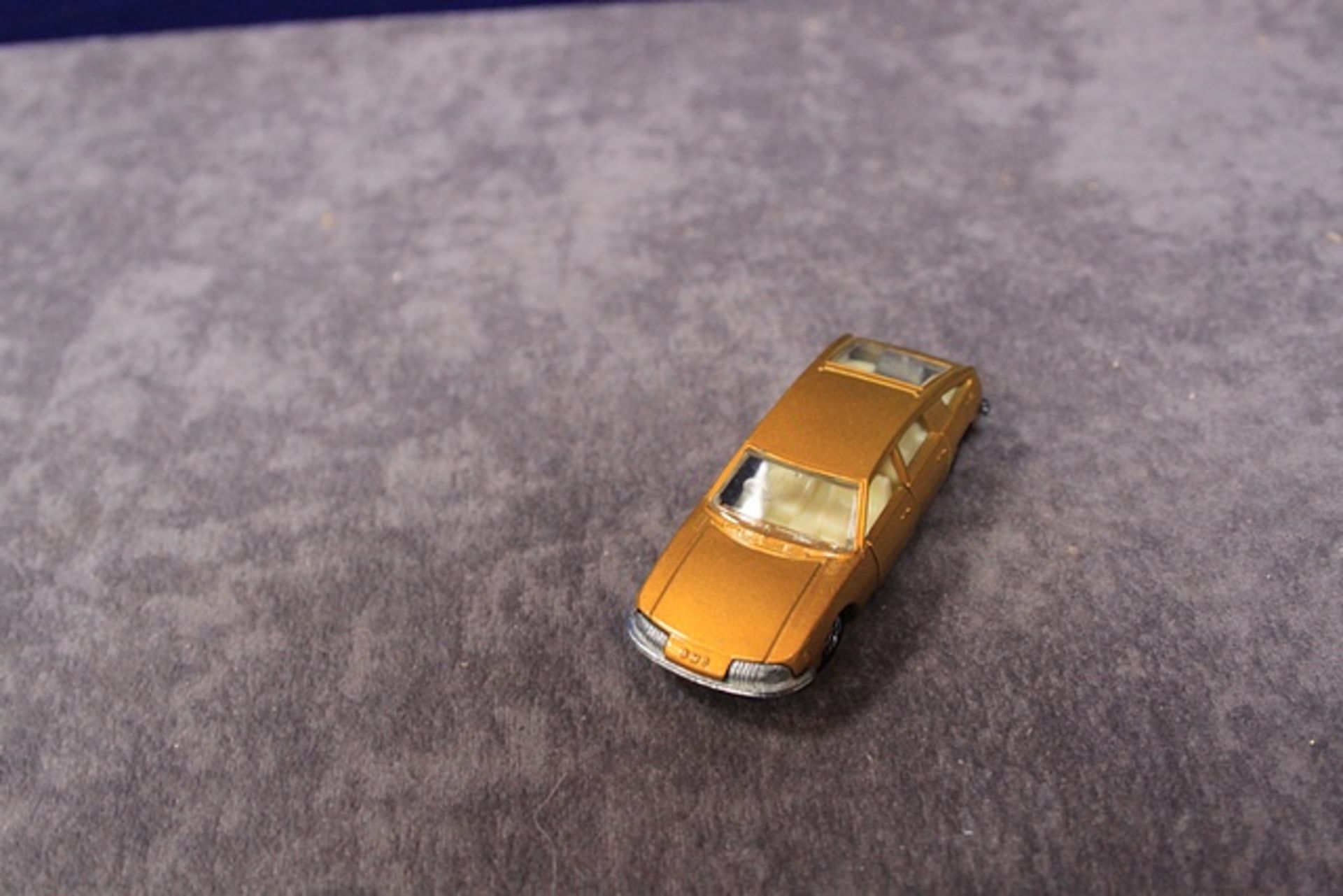 Mint Matchbox Superfast Diecast # 56 BMC 1800 Pinnfarina In Metallic Gold In Excellent Box
