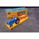Mint Corgi Toys Gift Set Diecast Number 18 Fordson Power Major Tractor & Four Furrow Plough With