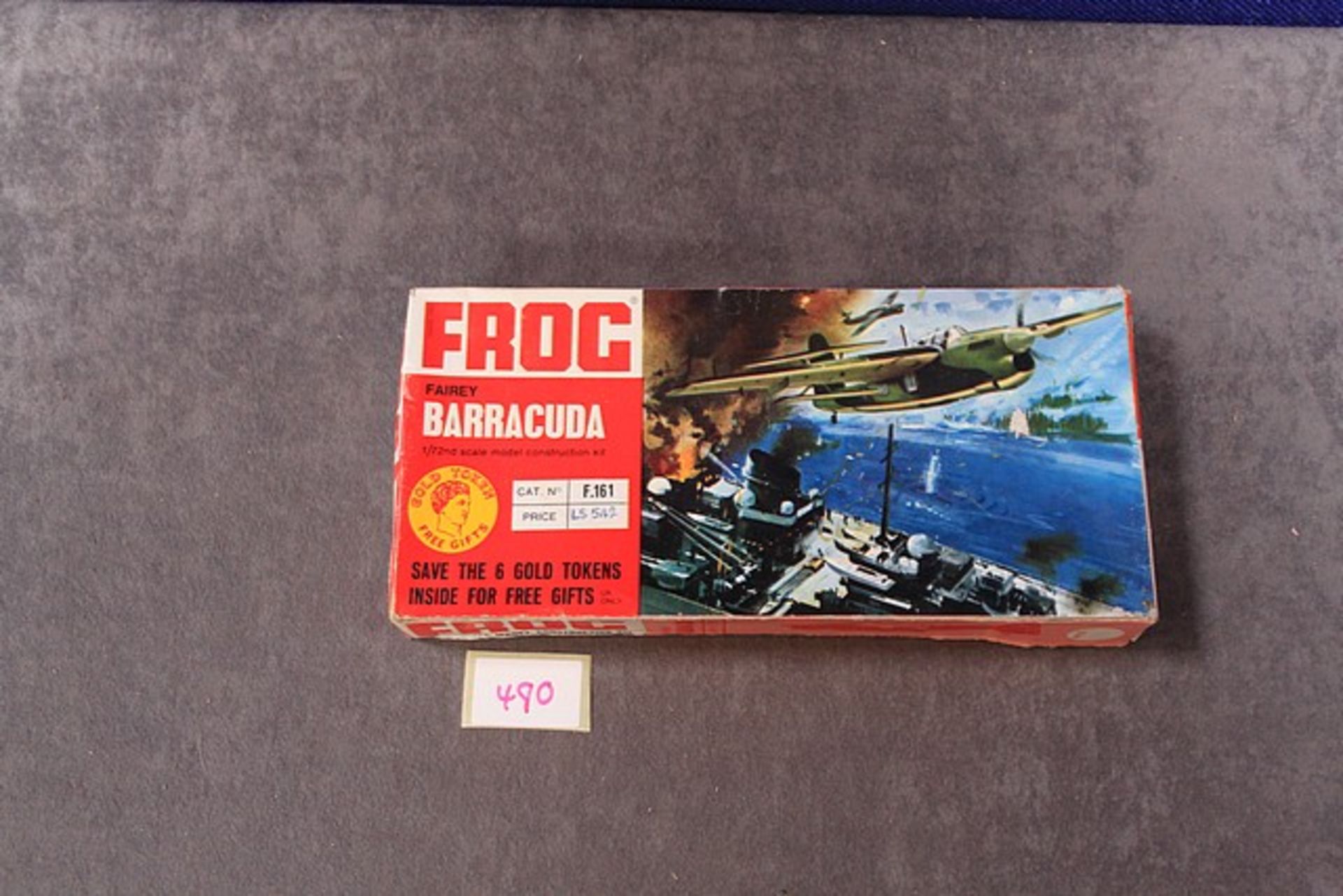 Frog Authentic Scale 1/72 Models Cat No F161 Fairey Barracuda in box