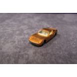 Matchbox Superfast Diecast # 33 Lamborghini Miura P400 In Gold Few Marks To Raised Edges In