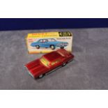 Mint Dinky Toys Diecast # 173 Pontiac Parisienne In Metallic Red In excellent Box
