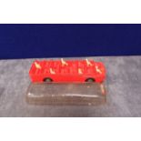 Mettoy Playthings 1950s Plastic Friction Motor Coach With Electric Lights Movable Figures And