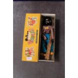 Pelham Puppets Marionette Golliwog In Yellow Box