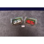 Best (Italy) 2x Model Box diecast cars with presentation box in original box comprising of; number