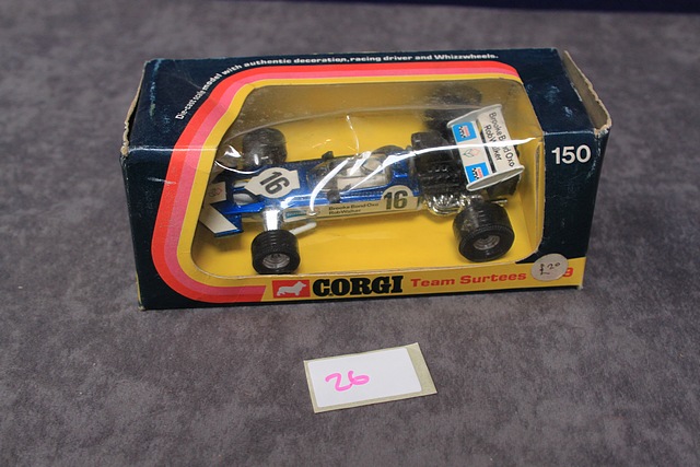 Corgi Diecast Number 150 Team Surtees T.S.9 With Excellent Box - Image 2 of 3