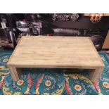 Portrait Oak Coffee Table Natural The Sandshore Collection Is Made From Solid Oak And Has Been