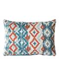 4 x Aztec Feather Filled Cushion Tactile, Bold And Bright This Cushion Is Hand Embroidered For A - Image 2 of 2