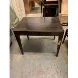 Mahogany 1 Drawer Desk (90 X 65 X 77cm)