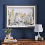 Abstract City Scape Framed Print