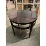 Mahogany Round Side Table (60 X 54cm)