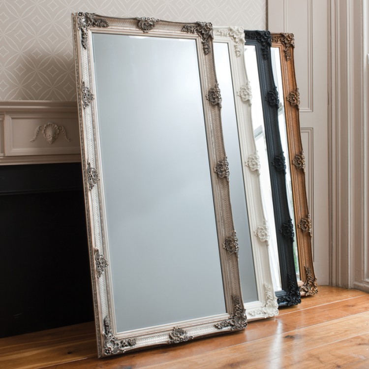 Abbey Leaner Mirror Gold 1650x795mm Beautiful full length wood framed mirror. Suitable for wall