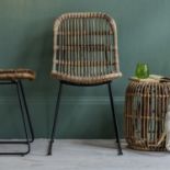 Santo Dining Chair (2 Pack) Bring style and simplicity to your dining area with this beautiful Santo