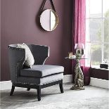 Wye Chair Crafted from a luxurious velvet fabric, the Wye chair features a stunning curved back