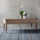 Mustique 2 Drawer Coffee Table Our new Mustique collection is made from Mindy wood and lightly