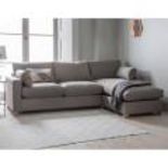 Burton Corner Ottoman LH Sofa Bed Standard Leg Shearwater Navy