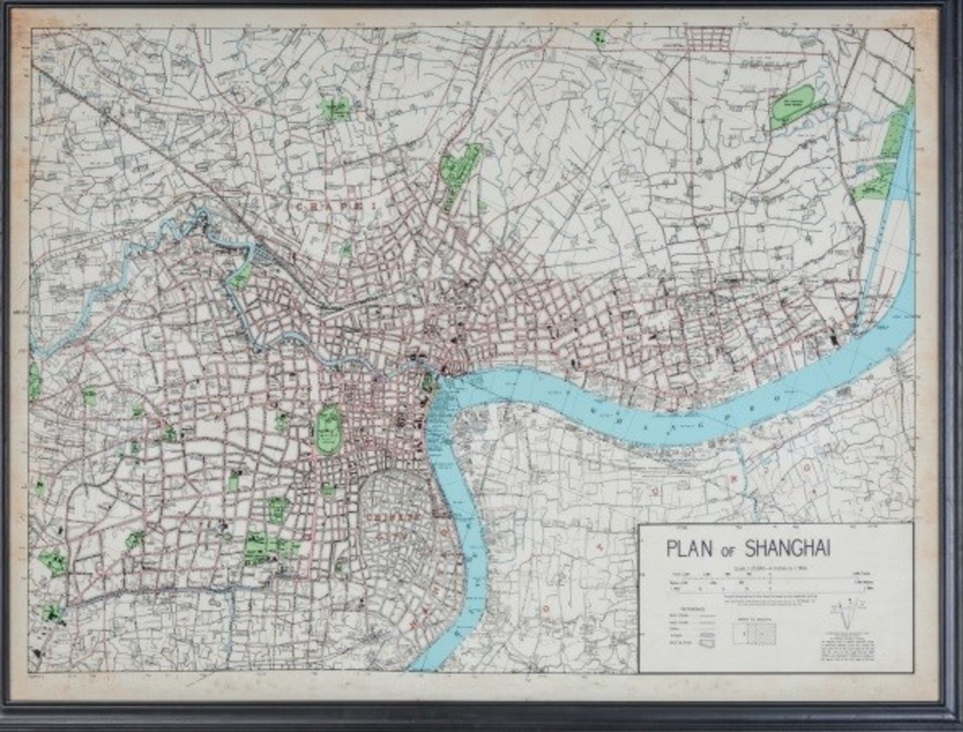 Capital Map Shanghai These Unframed City Maps Pay Homage To Each CityÃ¢â‚¬â„¢s History And The Life - Image 2 of 2