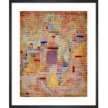 Paul Klee Mit Dem Eingang, 1931 Framed Print in Responsibly Sourced Solid Frame With A Brushed Black