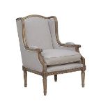 Toronto Chair Crafted with a carved, decorative woodwork frame with curving features, this elegant