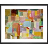 Paul Klee Mittelalterliche Stadt, 1915 Framed Print Framed Print in Responsibly Sourced Solid