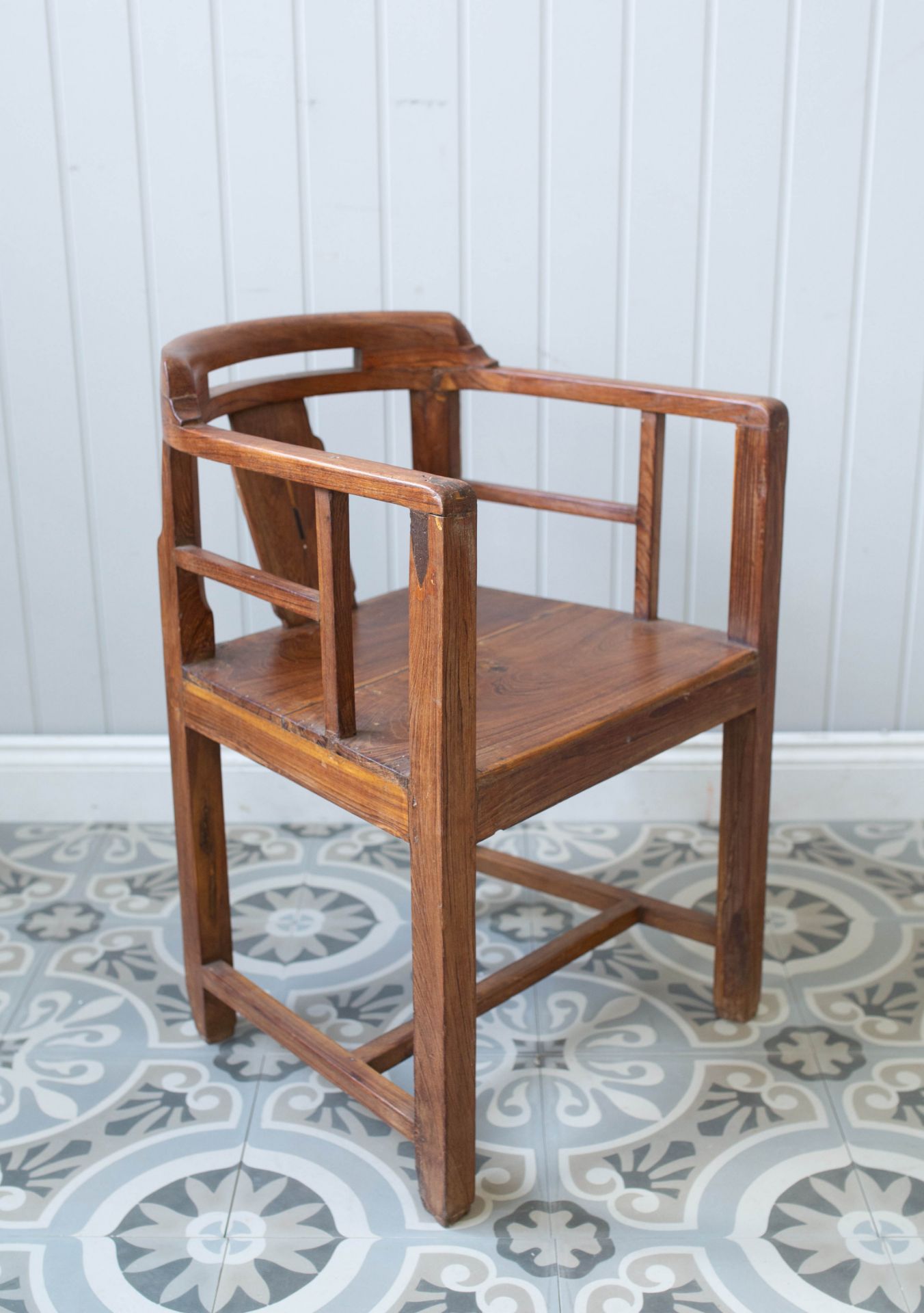 Vintage Wooden Cinema Chair - Image 4 of 4