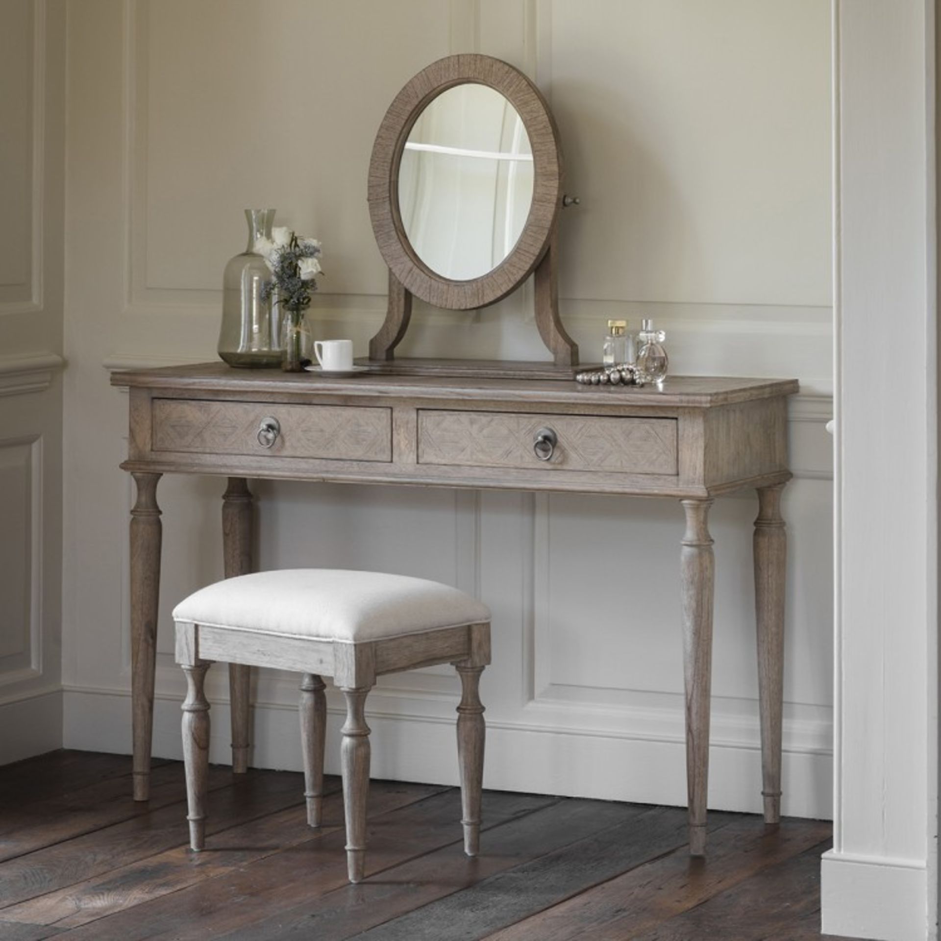 Mustique Dressing Table Our new Mustique collection is made from Mindy wood and lightly brushed to