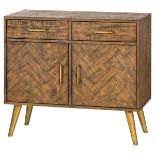 Cabello 2 Door 2 Drawer Sideboard designed to deliver a sophisticated feel to interiors via their