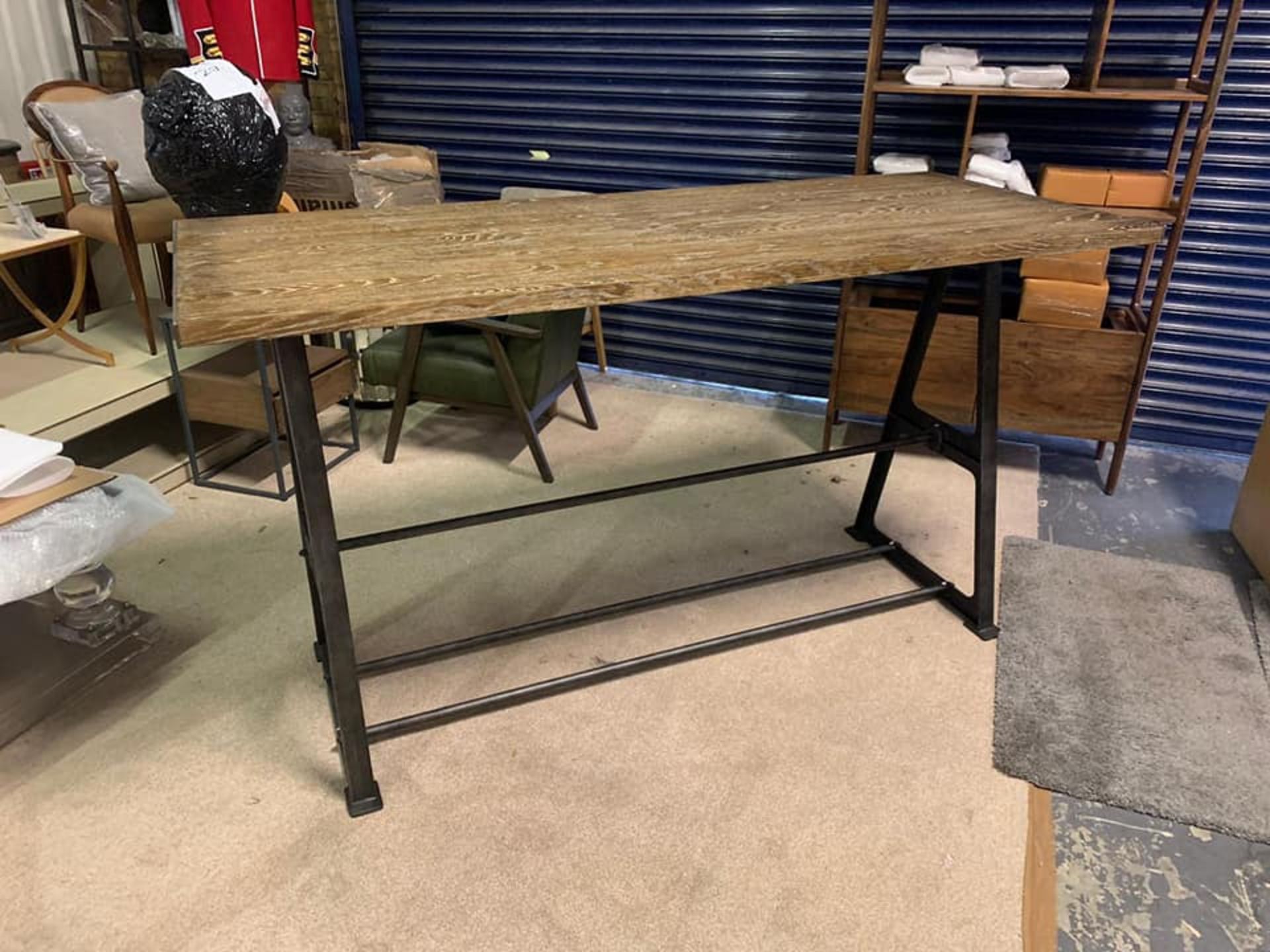 Parlane Stanley Bar Table a large stunning and solid constructed bar or breakfast counter table