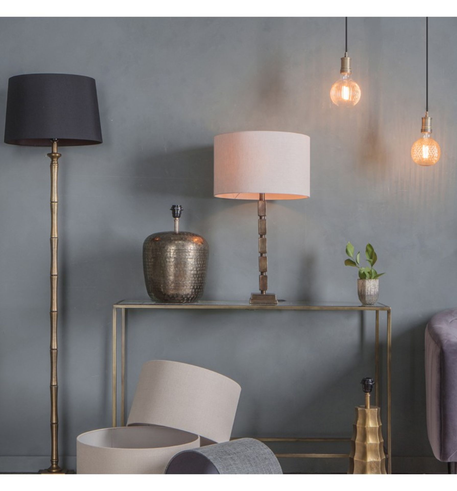Berlotto Table Lamp Base Only Light up any room in your home with this chic & stylish table lampÂ