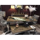 Mayfair Collection Reclaimed Elm Coffee Table Elegant And Contemporary, The Mayfair Collection Gives