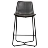 Hawking Stool Charcoal 48 x 55 x 975cm (Loc: TRLA1)