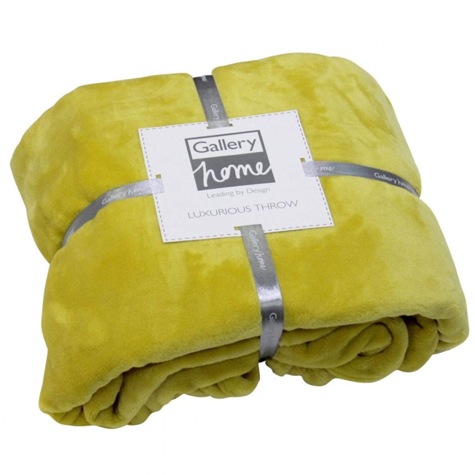 Flannel Fleece Throw Chartreuse Kilburn and Scott Super soft flannel fleece throw fits perfectly - Image 2 of 2