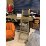 Bronze Ladder Shelf with Five Wire Baskets No need to worry about waiting to have these shelves "