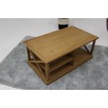 High Country Oak Coffee Table A Slice Of Country Living Which Is Reminiscent Of A Traditional Style