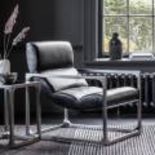 Boda Lounger Black Leather The beautiful Boda Lounger chair is the latest addition to our range of