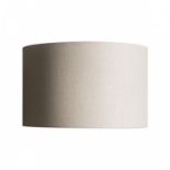 Carlotta Shade This classic wide lamp shade is the perfect colour to fit in all homes.Fabric /