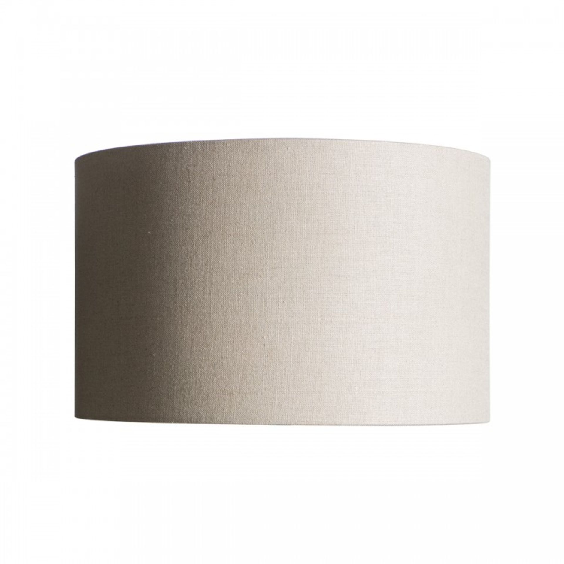 Carlotta Shade This classic wide lamp shade is the perfect colour to fit in all homes.Fabric /