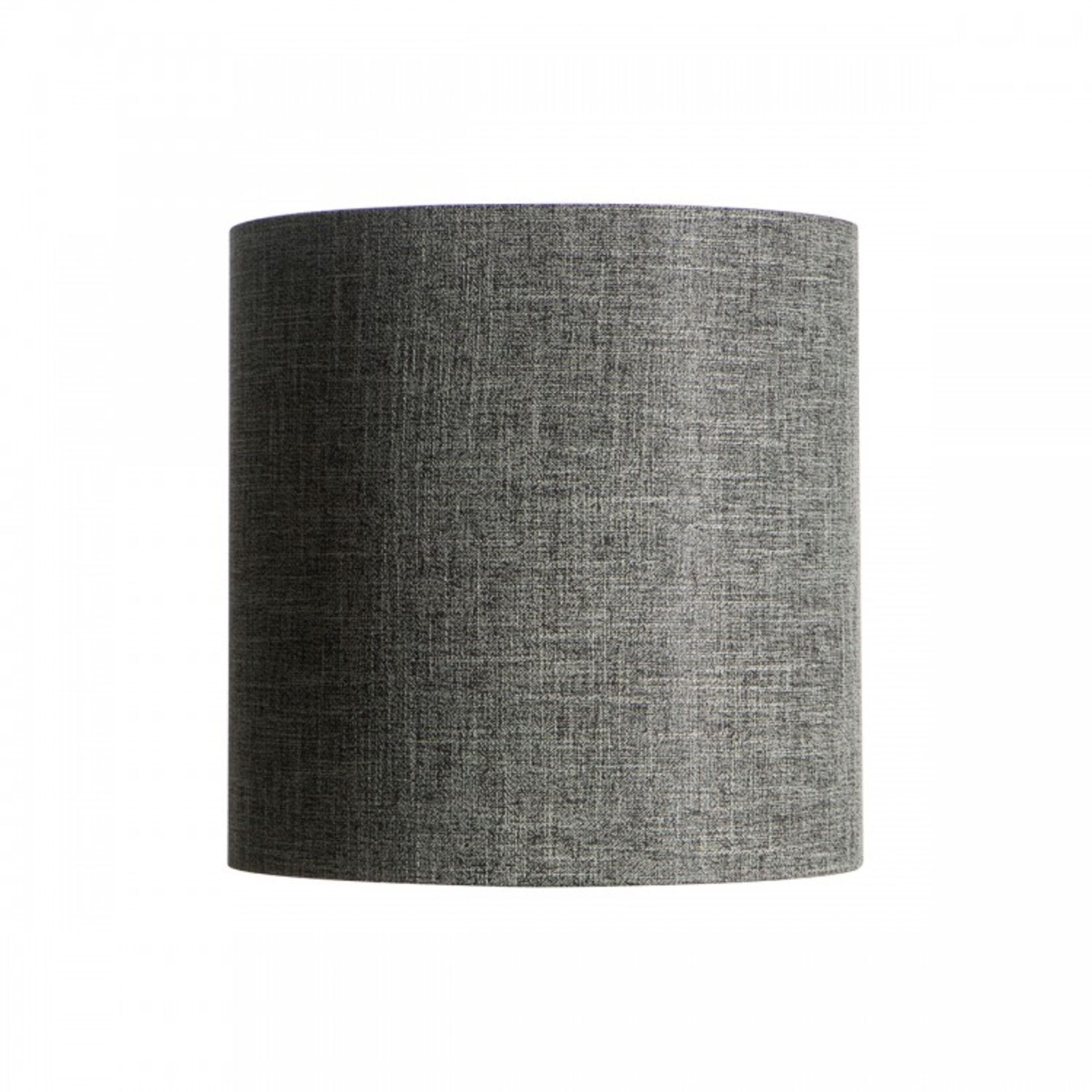 Alessia Shade This pillar style lamp shade has a modern and universal speckled grey colour.